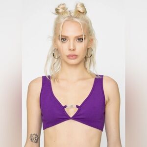 EUC I.AM.GIA LUCID TOP in PURPLE (Size:XS)